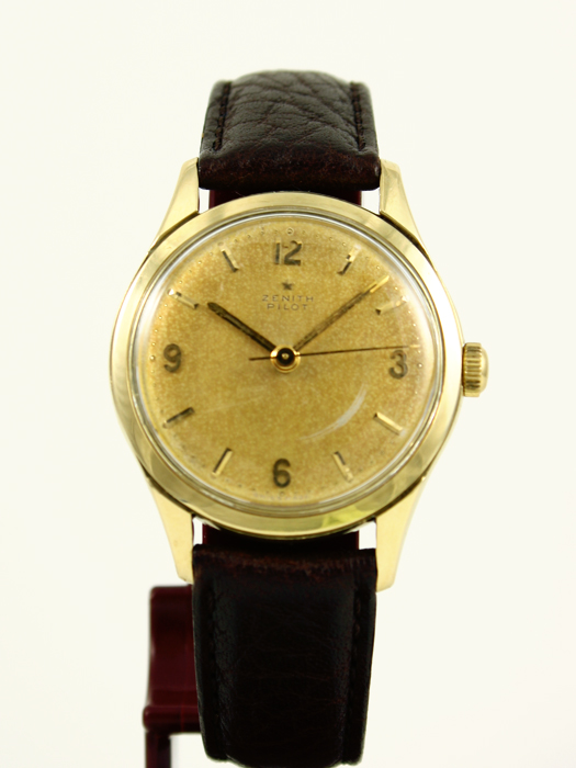 ZENITH Cal. 120 Sec. stop (Gold 14ct.)